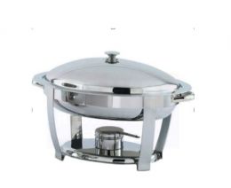 Chafer 4 QT Oval Stainless Steel