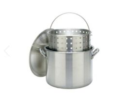 Stock Pot w/Basket 32 Quart