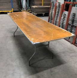 Table Garage Sale 8' Banquet (Wood)