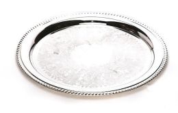 Tray 16” Round Stainless Steel 