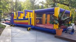 BOUNCE HOUSE  BLUE/YELLOW 15’X15’ 