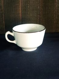 Gold Rim Coffee Cup 