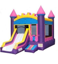 Bounce Princess W/slide (Pink/Purple)