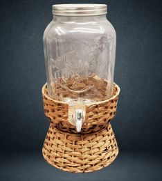 Beverage Dispenser 2 Gallon Wicker