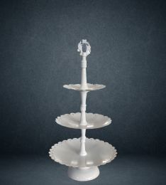 Cup Cake Stand 3 Tiered (Metal)